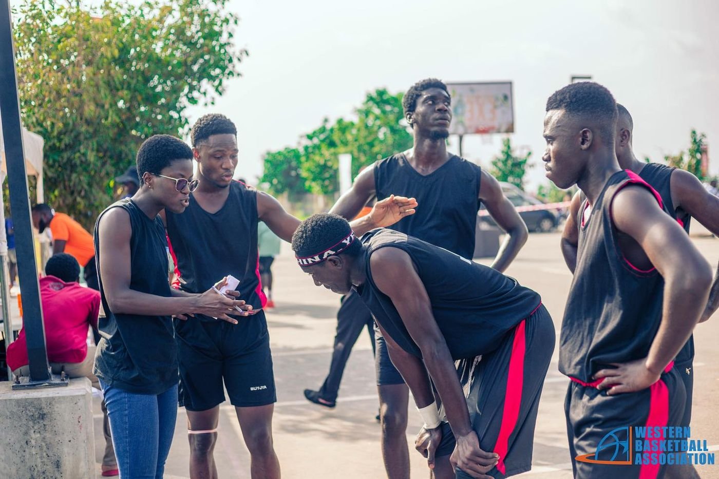 Newest Team in the League; Eye Red played their debut game against Oil City Kings in Round 1 of the Western Basketball League at the Takoradi Mall