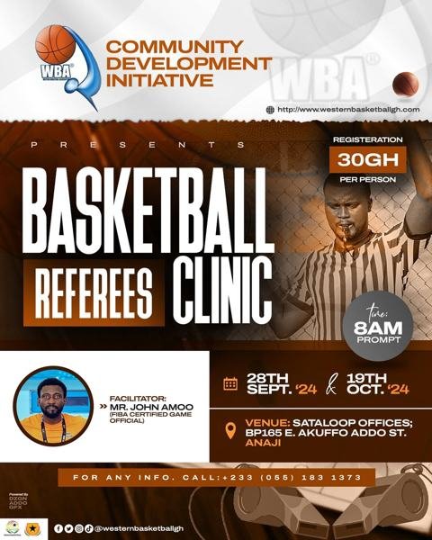Whistle in hand, passion in heart! 🏀 Our referee camp is all about sharpening skills, building confidence, and making the game fair and fun for everyo