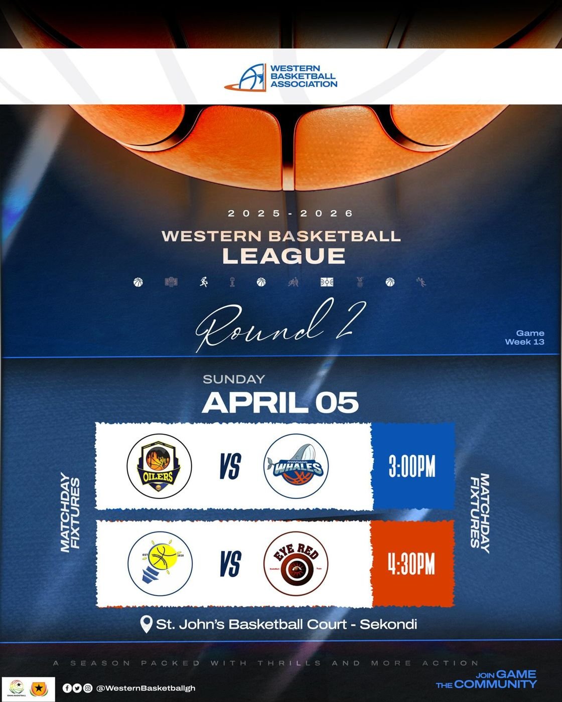 More exciting match ups this weekend