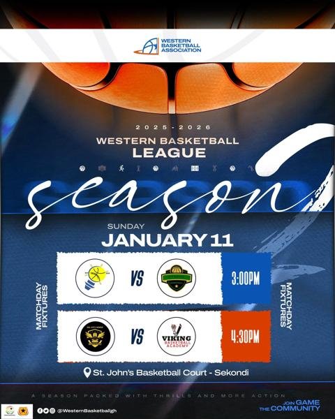 Get ready to tip off the new year with thrilling basketball action! The Western Basketball League is back in action on Sunday, January 11, at St