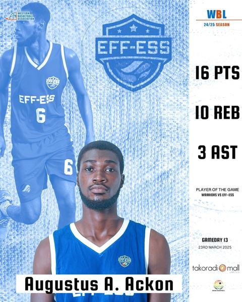 🔥 First of Many! 🔥 Augustus Ato Ackon shines in the Warriors vs