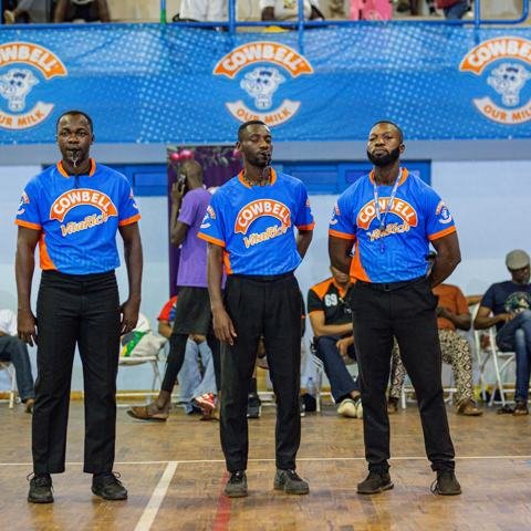 A delegation of 4 officiating Official from the western Basketball Association were invited to be a part of a 10 referee delegation to officiate The A