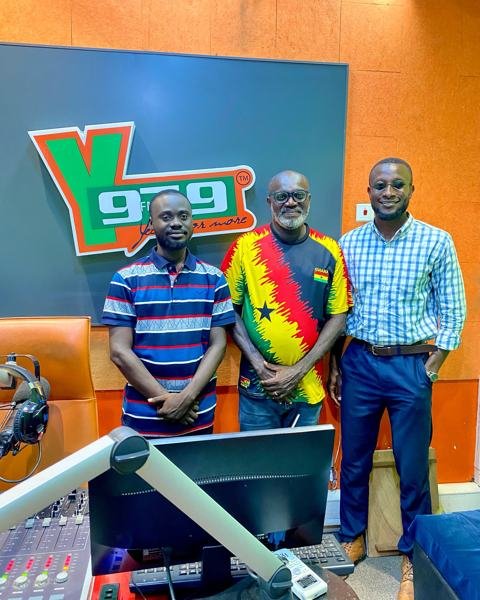 Great conversation on YFM with GBF President, Ato Van-Ess, alongside host Mena and Eugene from the WBA Information & PR Department! Insightful discuss