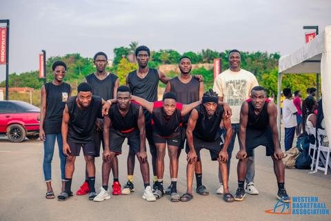 Newest Team in the League; Eye Red played their debut game against Oil City Kings in Round 1 of the Western Basketball League at the Takoradi Mall